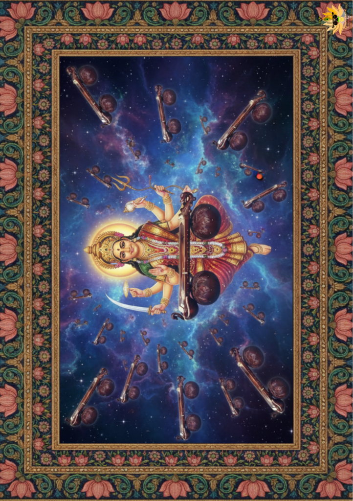 VV Creations vichitra veena photo frame (a5) (2)